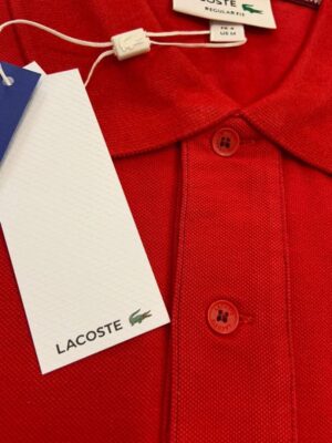 Red polo lacoste