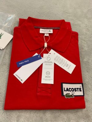 Red polo lacoste