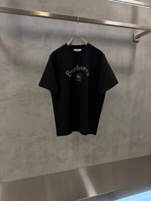 Black burberry horse EST 1956 tshirt