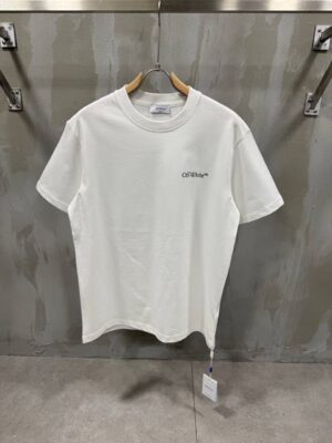 White off-white windy tshirt