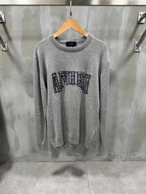 Gray amiri sweater