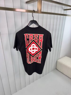 Black casablanca gothic red tshirt