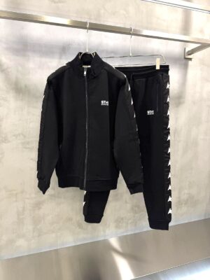Black star golden goose tracksuit