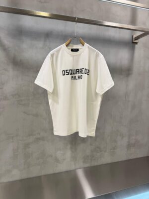 White dsquared2 milano tshirt