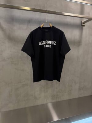 Black dsquared2 milano tshirt