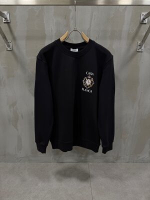 Black casablanca yellow tennis sweater