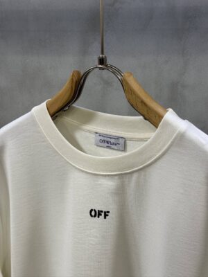 White Off-white chain arrow skate cotton T-Shirt