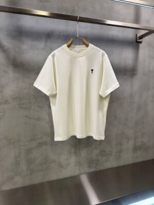 White ami paris white ami de paris logo cotton t-shirt