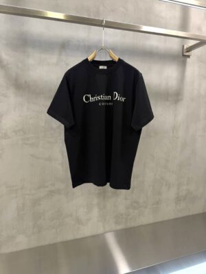 Black Dior Christian Dior Couture Relaxed fit cotton t-shirt